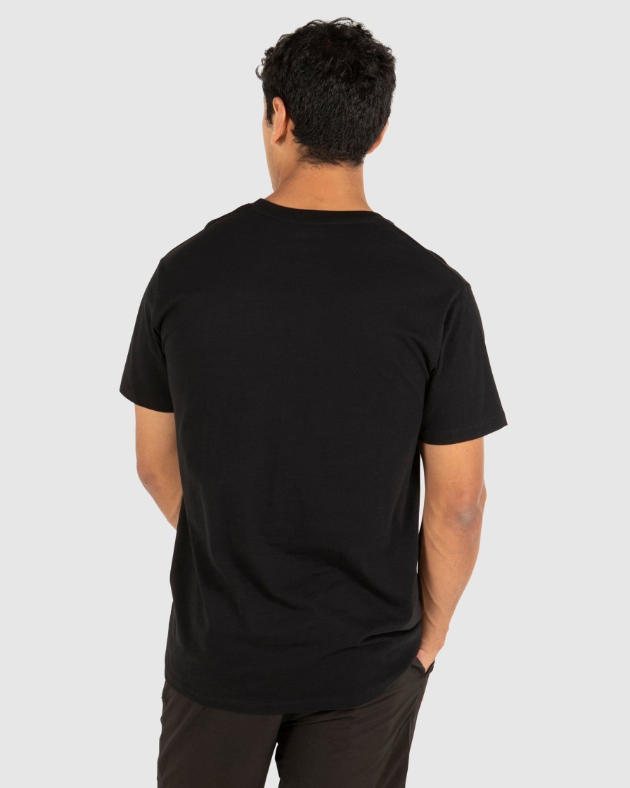 Mens UNIT Tees | Unit Chance Mens Tee Black