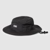 Sports UNIT Ladies | Unit Mens Booney Sun Protection Hat Black