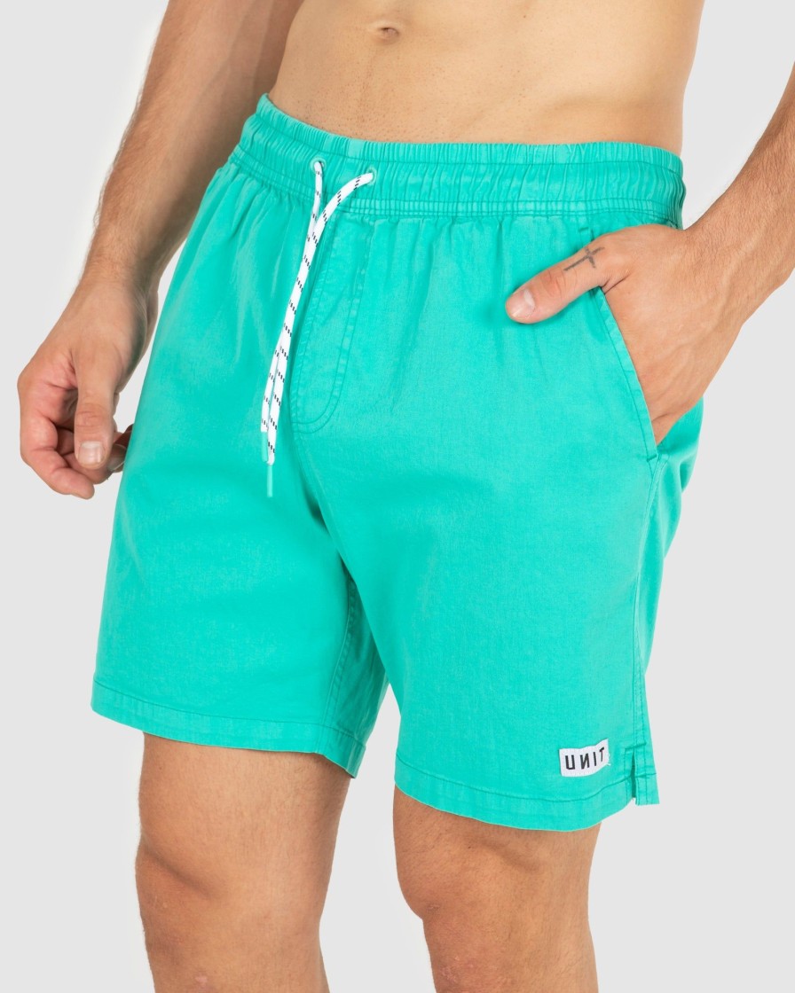 Mens UNIT Shorts | Unit Vacay Mens 16" Elastic Shorts