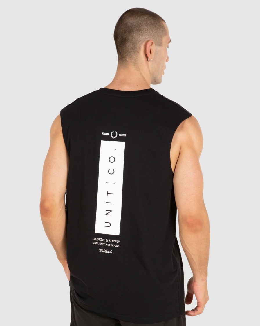 Mens UNIT Tanks | Unit Mens Plate Muscle Tee