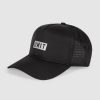 Sports UNIT Mens | Unit Mens Impact Trucker Cap Black