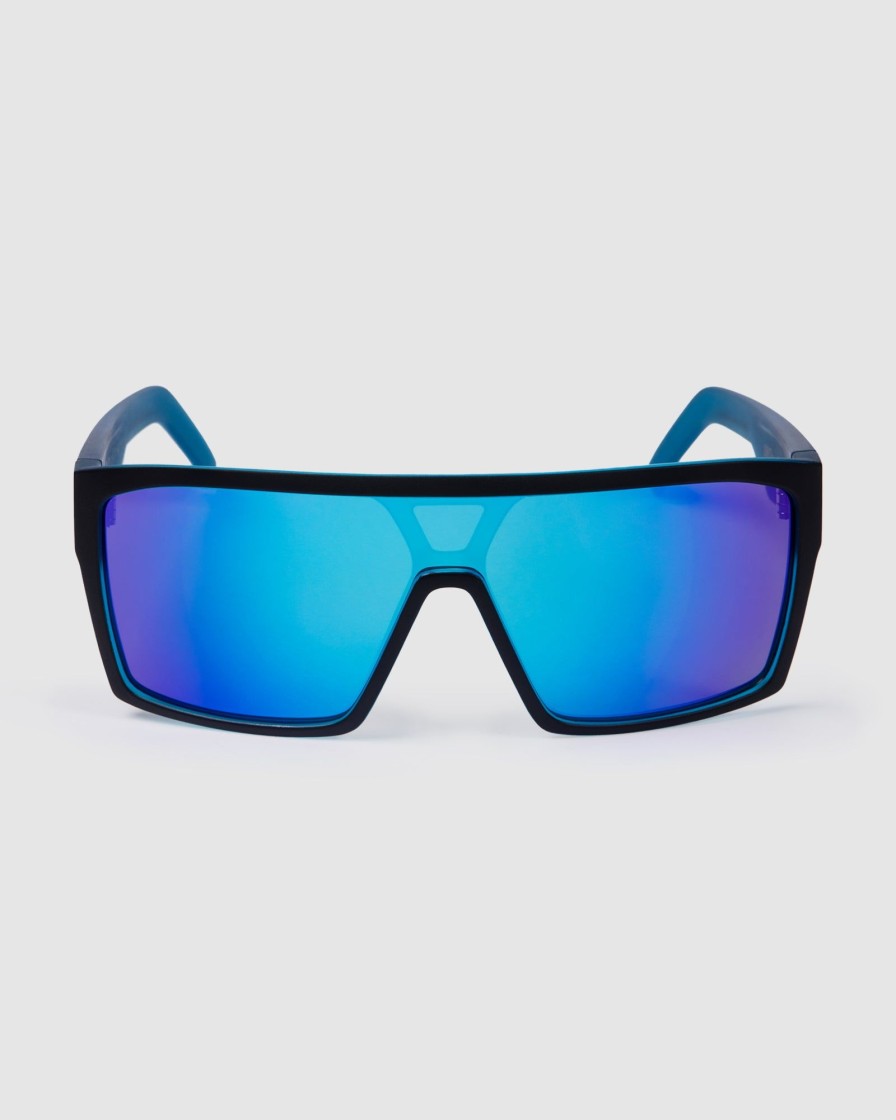 Sports UNIT Mens | Unit Command Sunglasses Polarised Black Sky