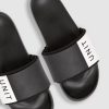 Mens UNIT | Unit Mens Laid-Back Slides Black