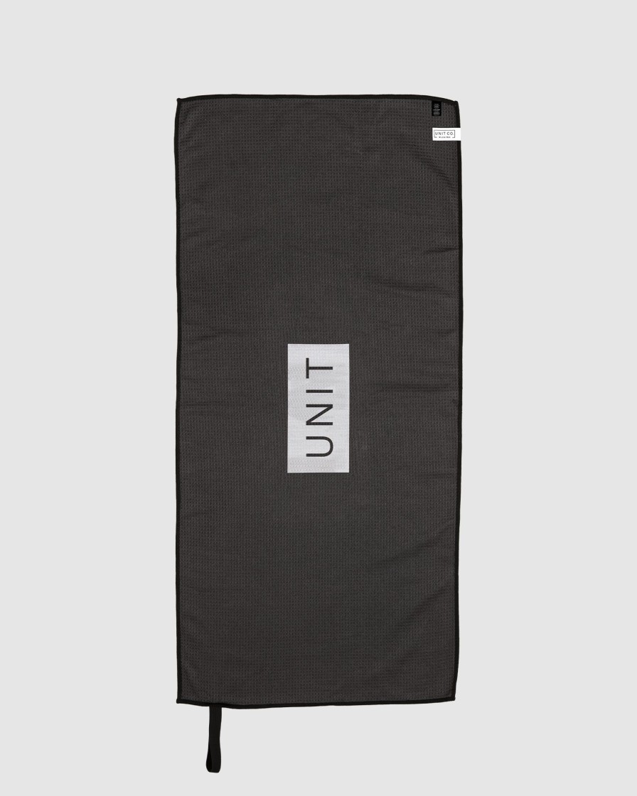 Sports UNIT Accessories | Unit Latch Beach Towel Black