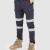 Workwear UNIT Mens Pants | Unit Strike Reflective Work Pants Navy