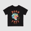 Youth UNIT | Unit Born Free Kids T-Shirt Black