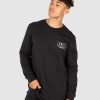 Mens UNIT Tees | Unit Mens Stance Long-Sleeve Tee Black