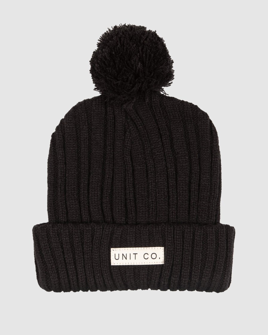 Sports UNIT Accessories | Unit Ladies Chill Beanie Black