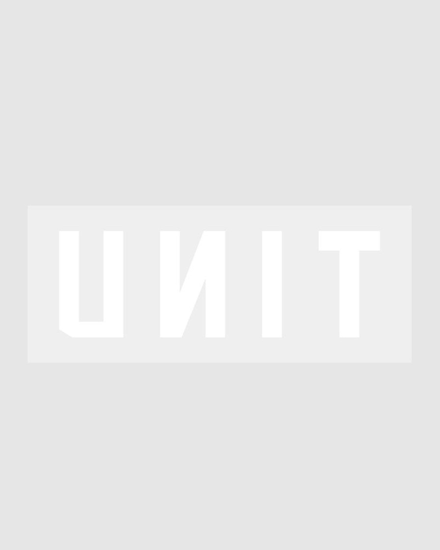 Sports UNIT Accessories | Unit Block Sticker White