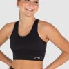 Sports UNIT Youth | Unit Get Set Youth Active Crop Top Black