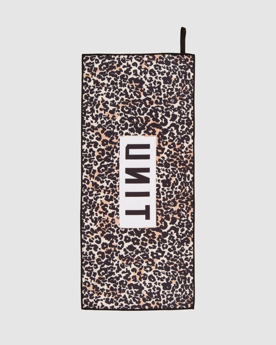 Ladies UNIT | Unit Frenzy Sports Towel Leopard