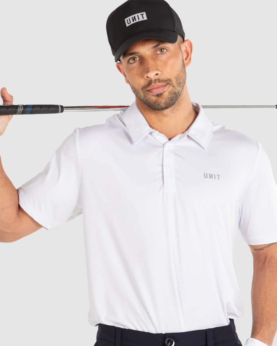 Mens UNIT Clothing Polos | Golf Mens Polos Pro Flex