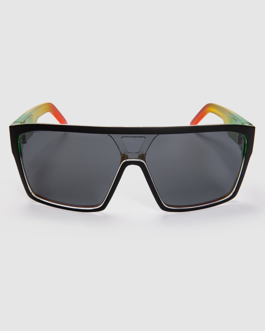 Sports UNIT Mens | Unit Command Sunglasses Polarised Rasta