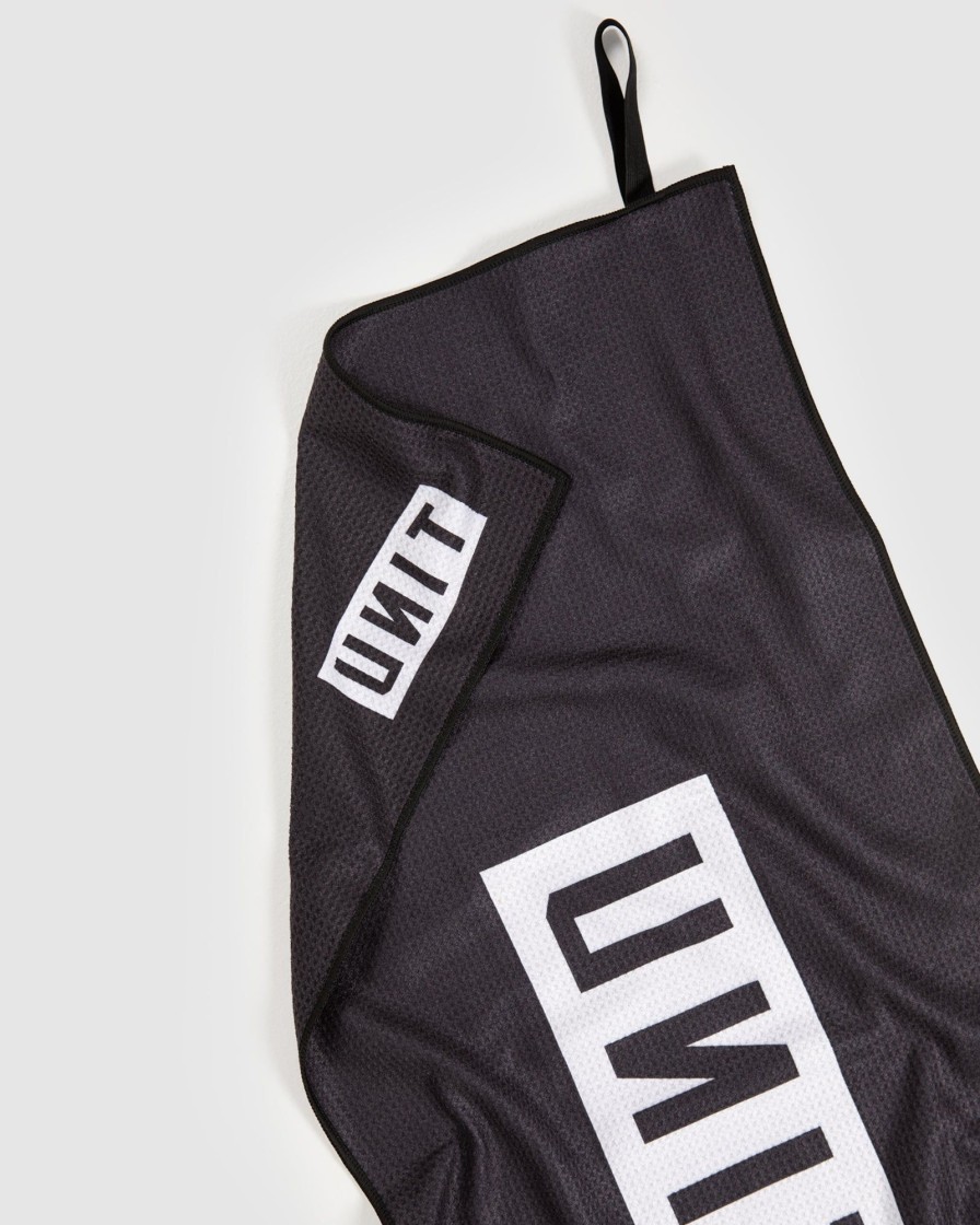 Youth UNIT | Unit Stack Sports Towel Black