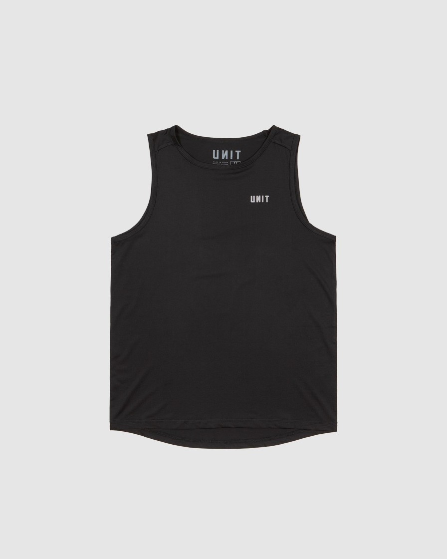 Sports UNIT Youth | Unit Pro Flex Performance Youth Tank Black