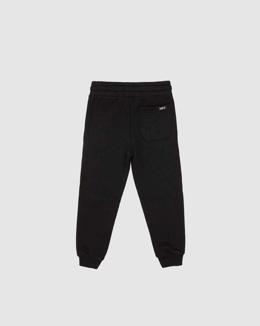 Sports UNIT Youth | Unit Stack Kids Track Pants Black