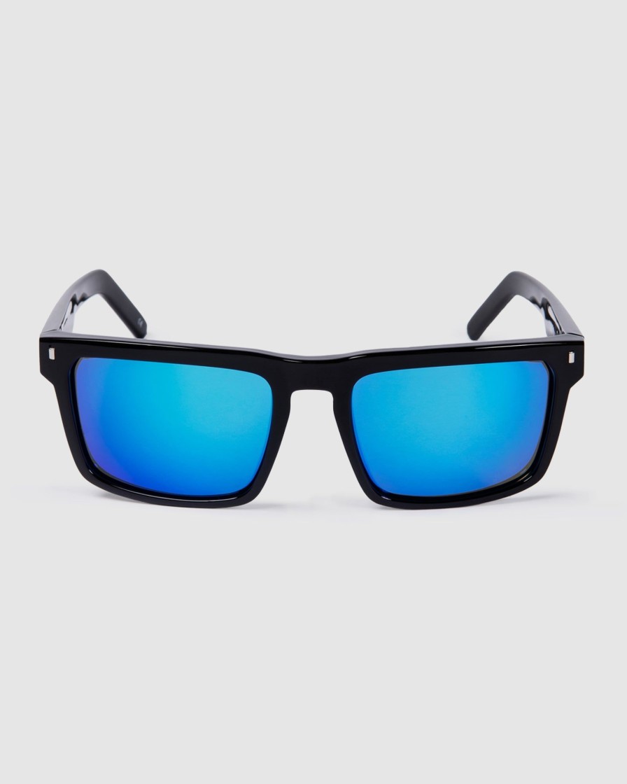 Sports UNIT Mens | Unit Primer Sunglasses Polarised Black Blue