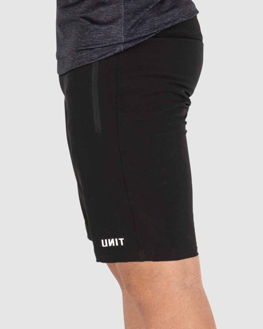 Mens UNIT Shorts | Unit Terrain Flex Mtb Shorts21.5 Inch Black