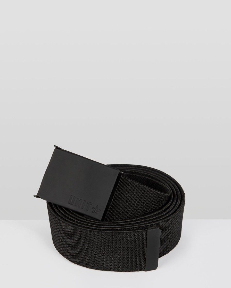 Sports UNIT Accessories | Unit Recon Stretch Belt Black