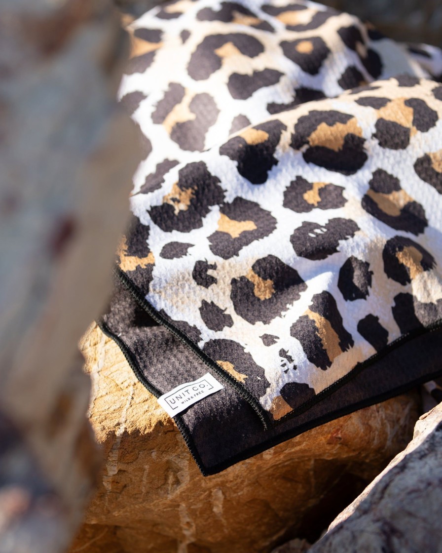 Sports UNIT Ladies | Unit Bryce Beach Towel Leopard