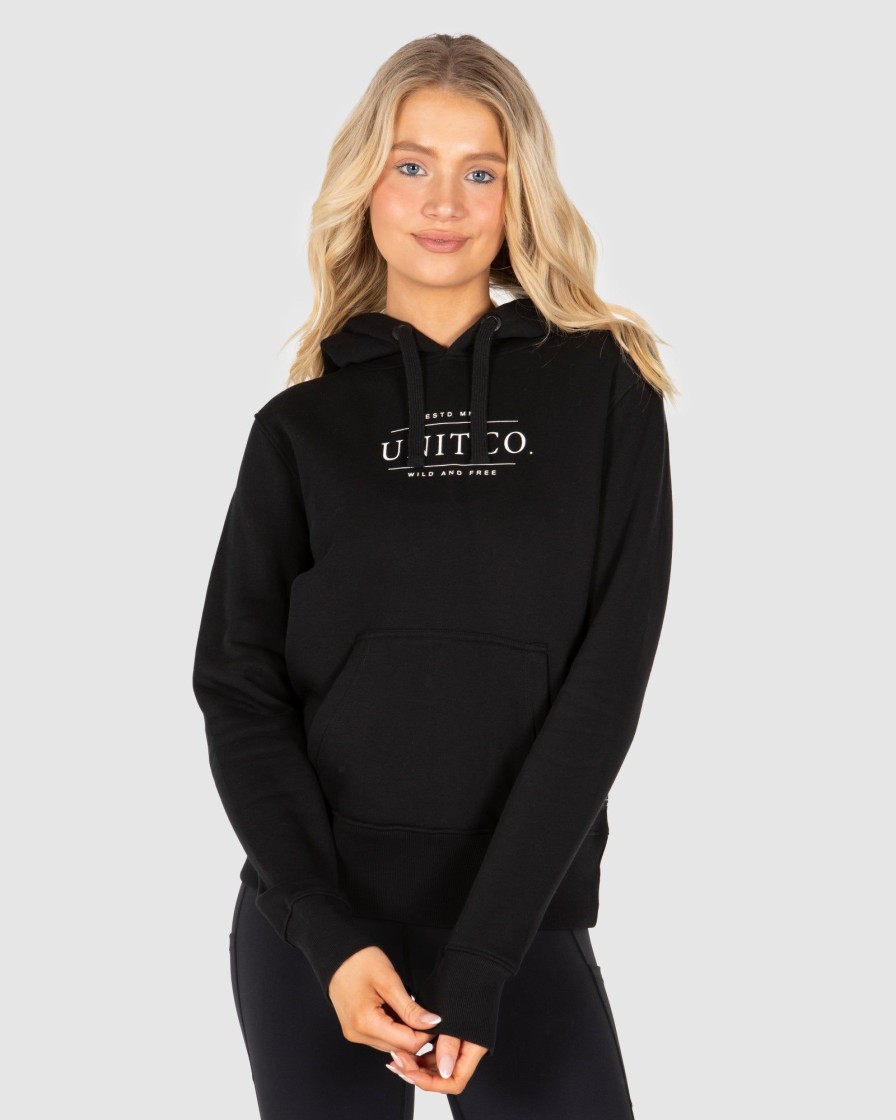 Ladies UNIT | Unit Ladies Echo Hoodie Black