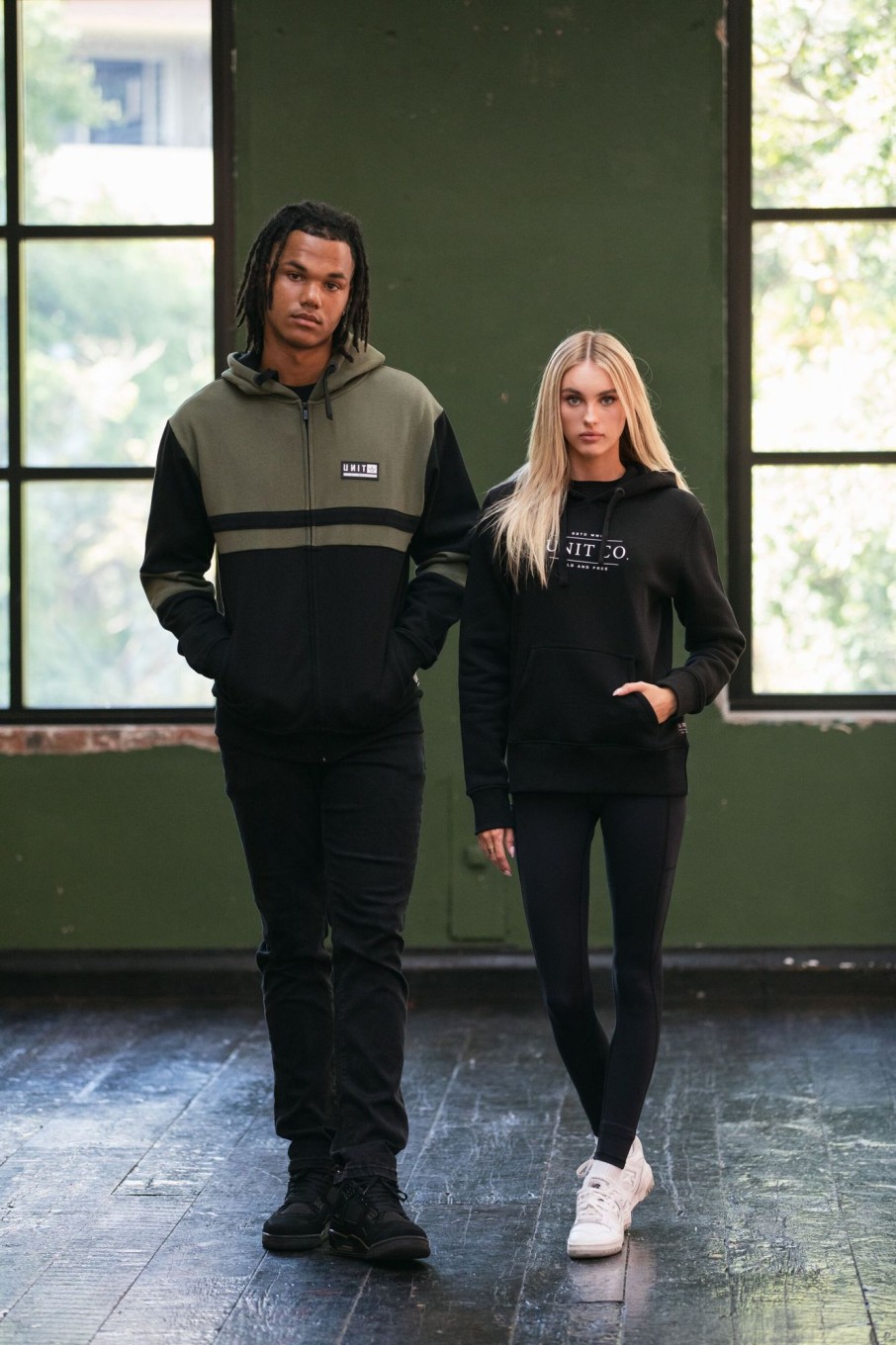 Ladies UNIT | Unit Ladies Echo Hoodie Black