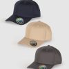 Sports UNIT Accessories | Unit Classic Curve Snapback Cap 3 Pack Multi