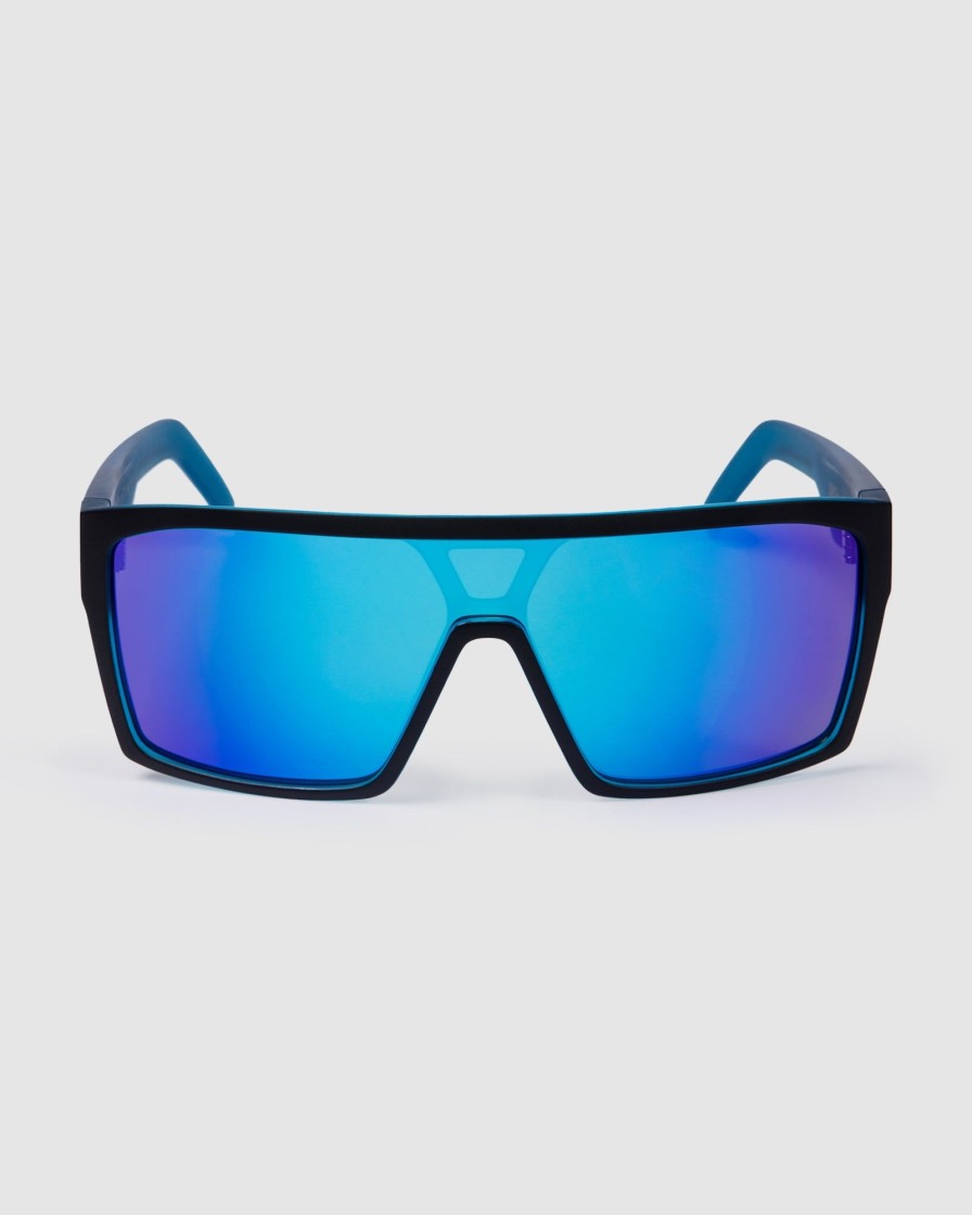 Mens UNIT | Unit Command Sunglasses Polarised Black Sky