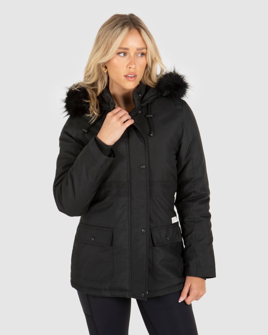 Ladies UNIT Jackets | Unit Aspect Ladies Jacket Black