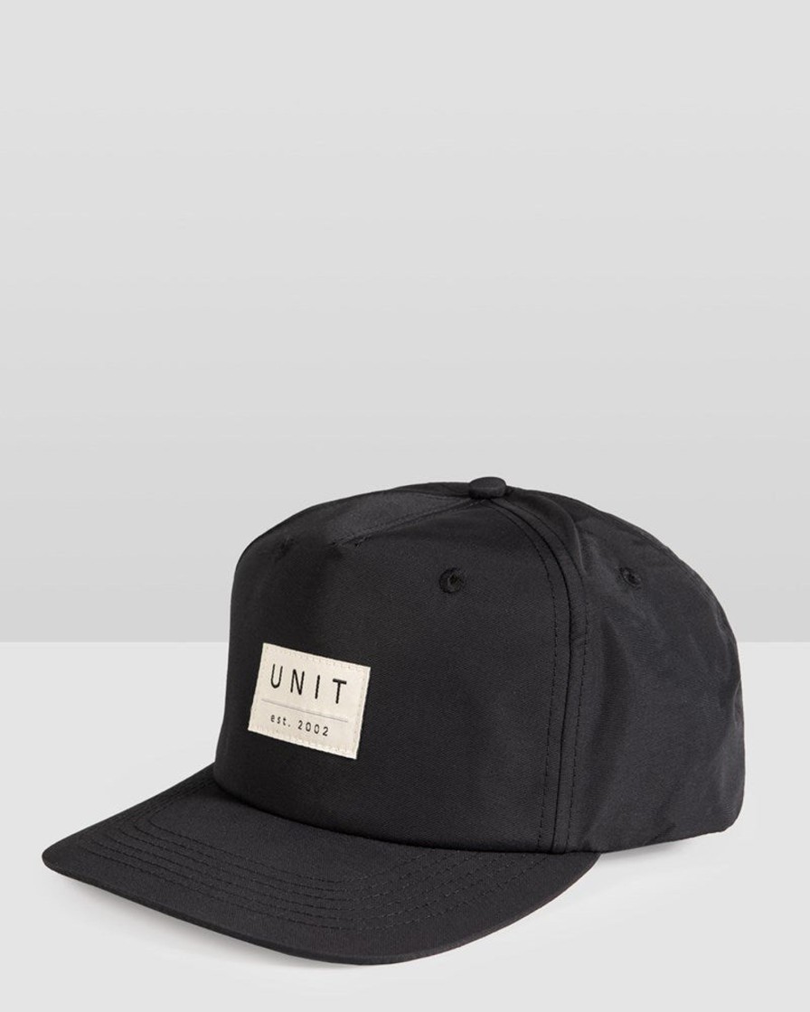 Mens UNIT Headwear | Unit Mens Courtz Snapback Cap