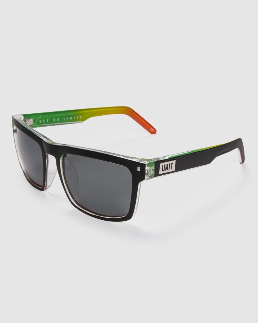 Sports UNIT Mens | Unit Primer Sunglasses Polarised Rasta