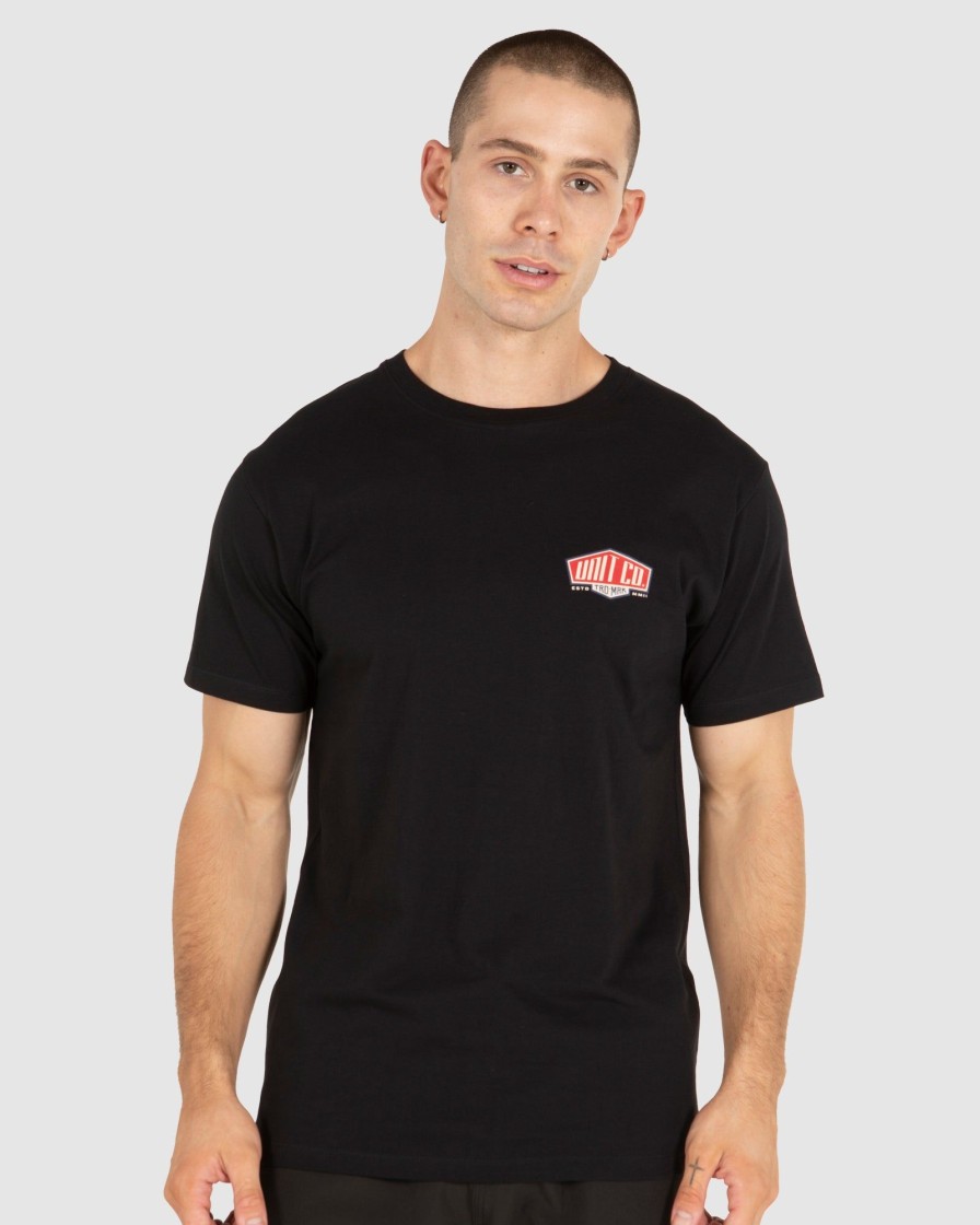 Mens UNIT Tees | Unit Transform Mens T-Shirt Black