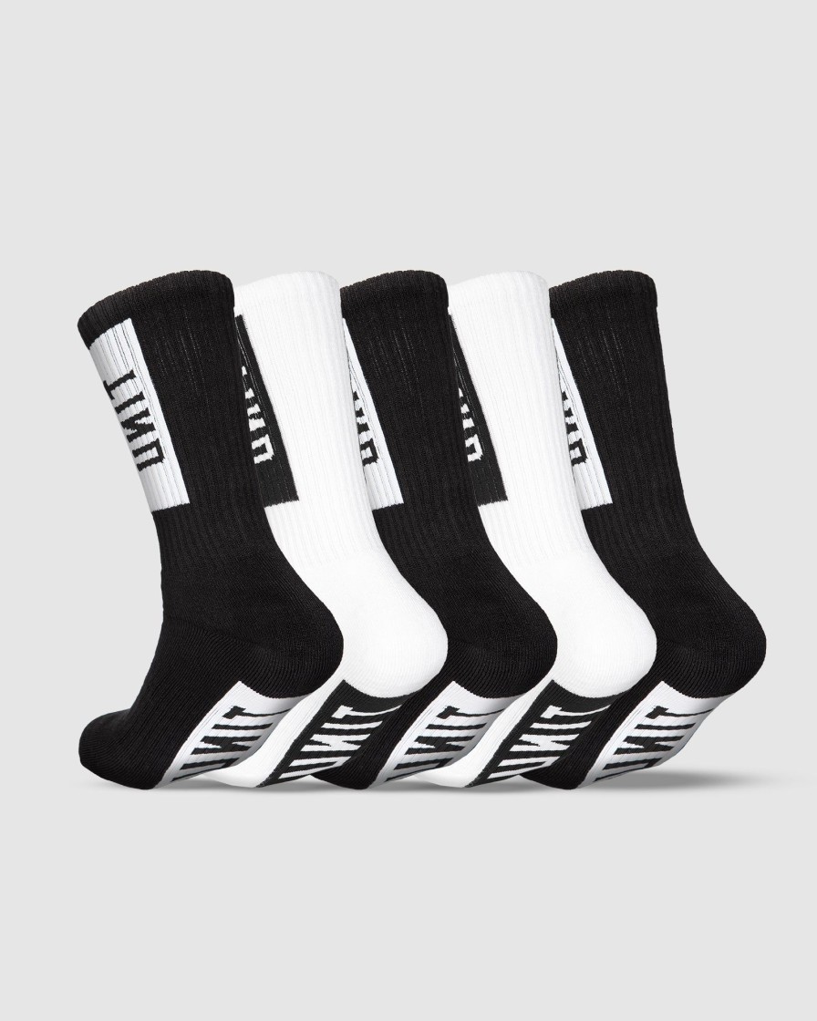 Workwear UNIT Socks & Underwear | Unit Fixed Bamboo Hilux 5 Pack Multi