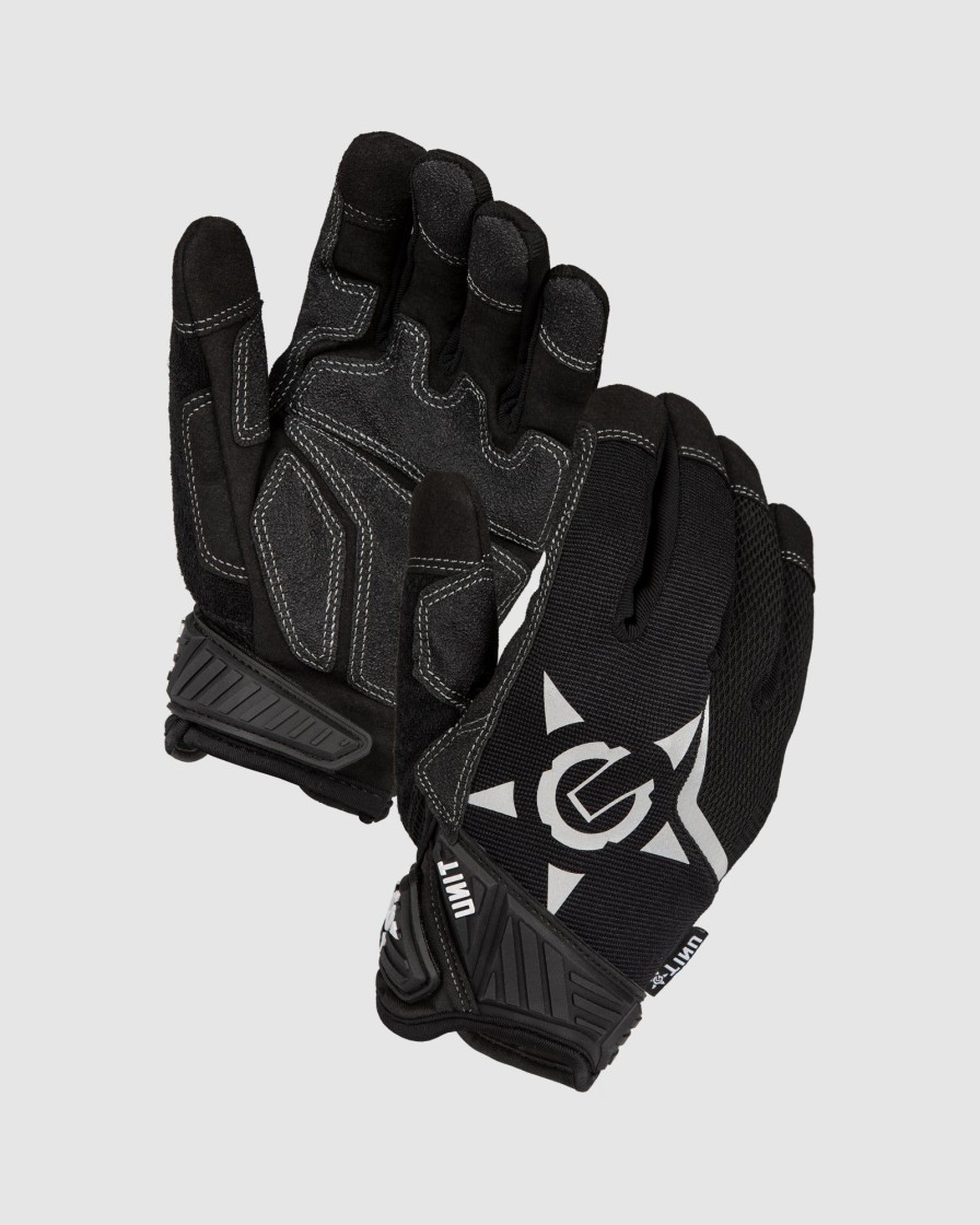 Sports UNIT Mens | Unit Flex Guard Work Wear Gloves Black