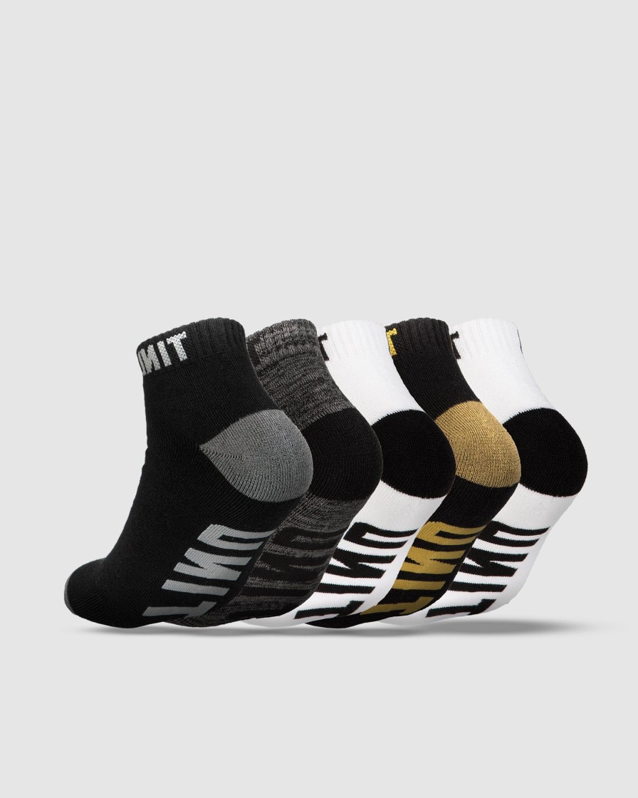 Sports UNIT Accessories | Unit Mens Vital Bamboo Socks - 5 Pack Multi