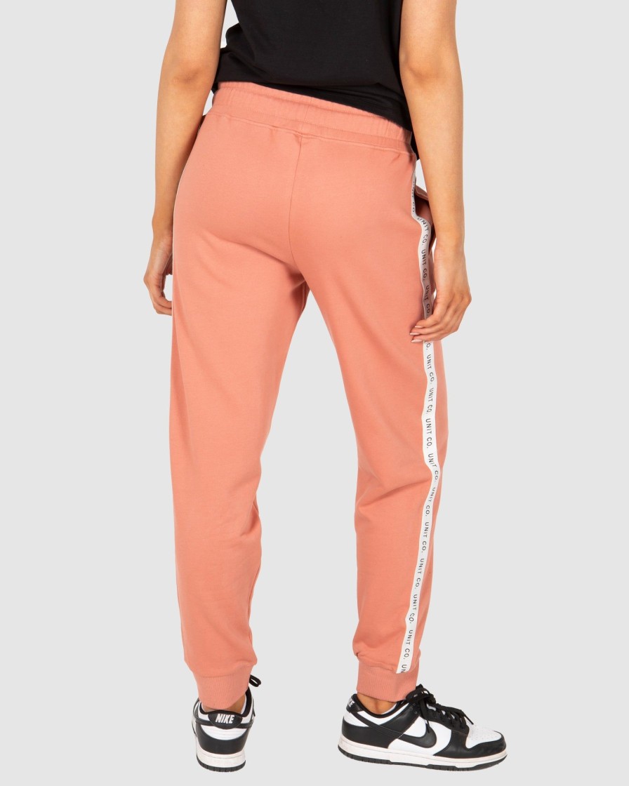 Ladies UNIT | Unit Tia Ladies Track Pants Dusty Rose