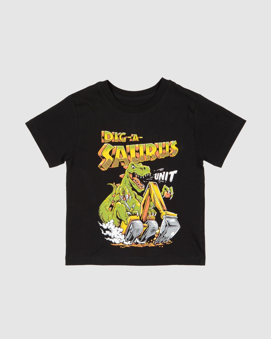 Youth UNIT | Unit Digger Kids T-Shirt Black