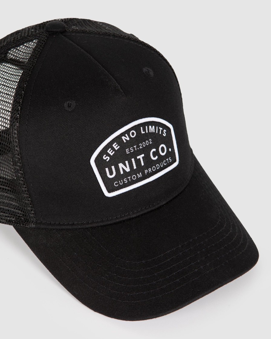 Sports UNIT Mens | Unit Mens Dispatch Trucker Cap