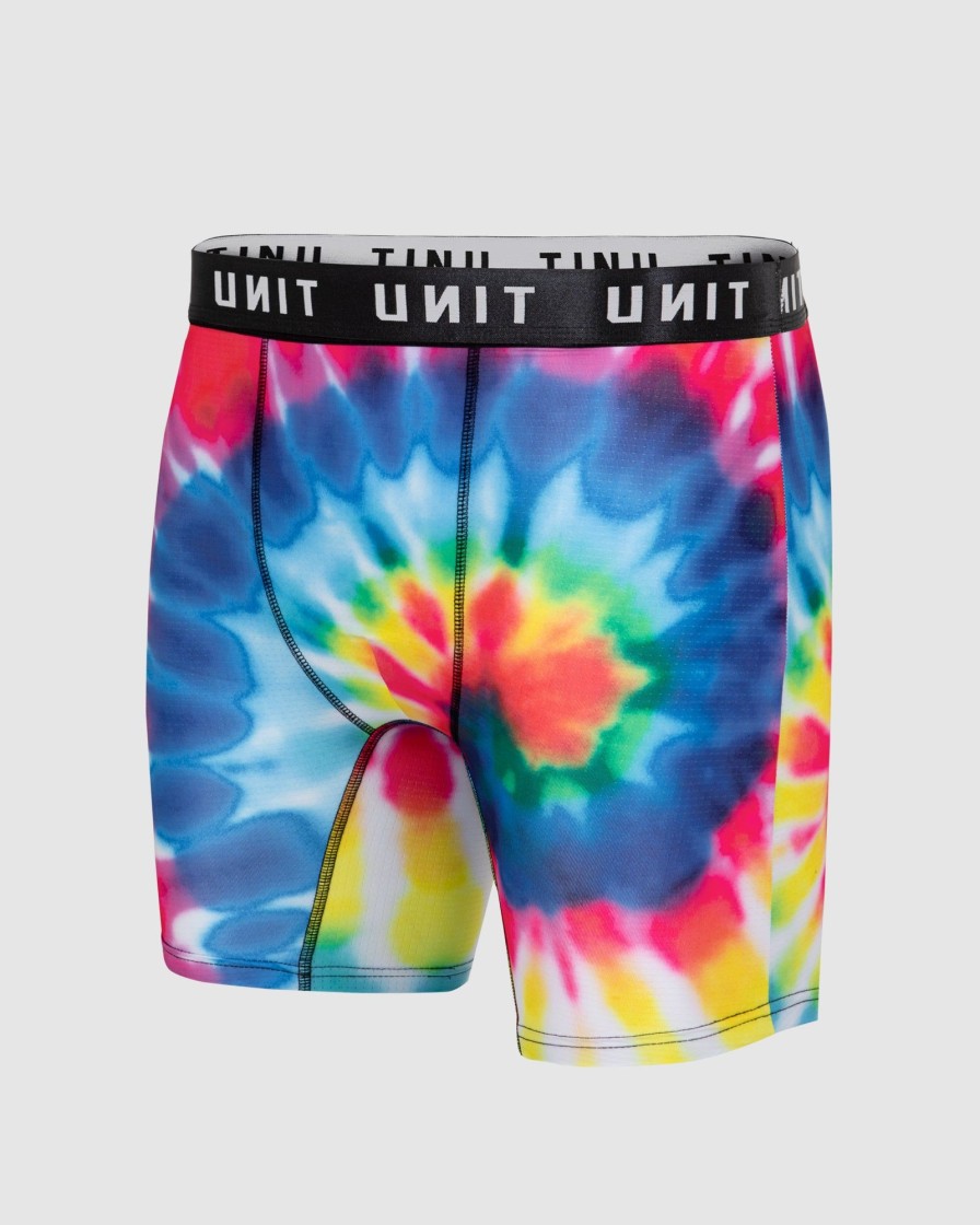 Mens UNIT | Unit Mens Soda Underwear Trunks Tie Dye