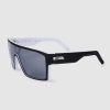 Sports UNIT Mens | Unit Sunglasses Command Polarised Black White