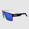 Sports UNIT Mens | Unit Sunglasses Command - Matte Black White Polarised Mb White