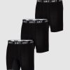 Workwear UNIT | Unit Mens Week To Week Bamboo Underwear Trunks - 3 Pack Black