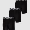 Mens UNIT | Unit Mens Week To Week Bamboo Underwear Trunks - 3 Pack Black