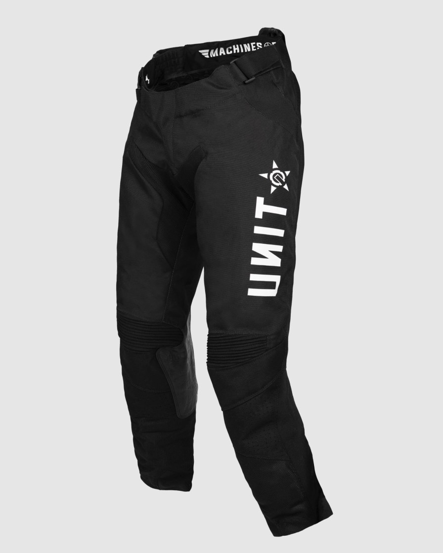 Sports UNIT Mx Bottoms | Unit Dusted Youth Mx Pants Black