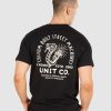 Mens UNIT Tees | Unit Pulse Mens T-Shirt Black