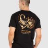 Mens UNIT Tees | Unit Risky Mens T-Shirt Black