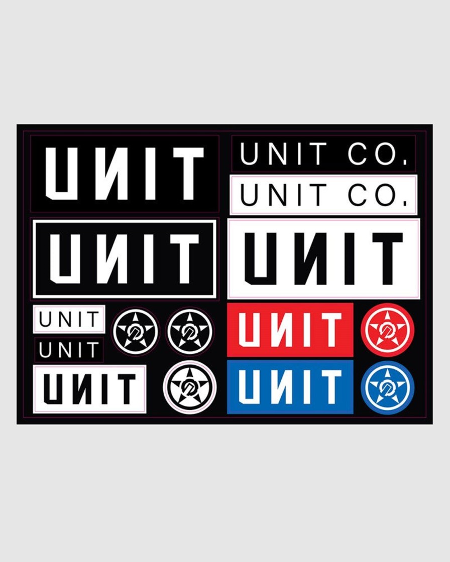 Sports UNIT Accessories | Unit Logo Sticker Sheet Multi