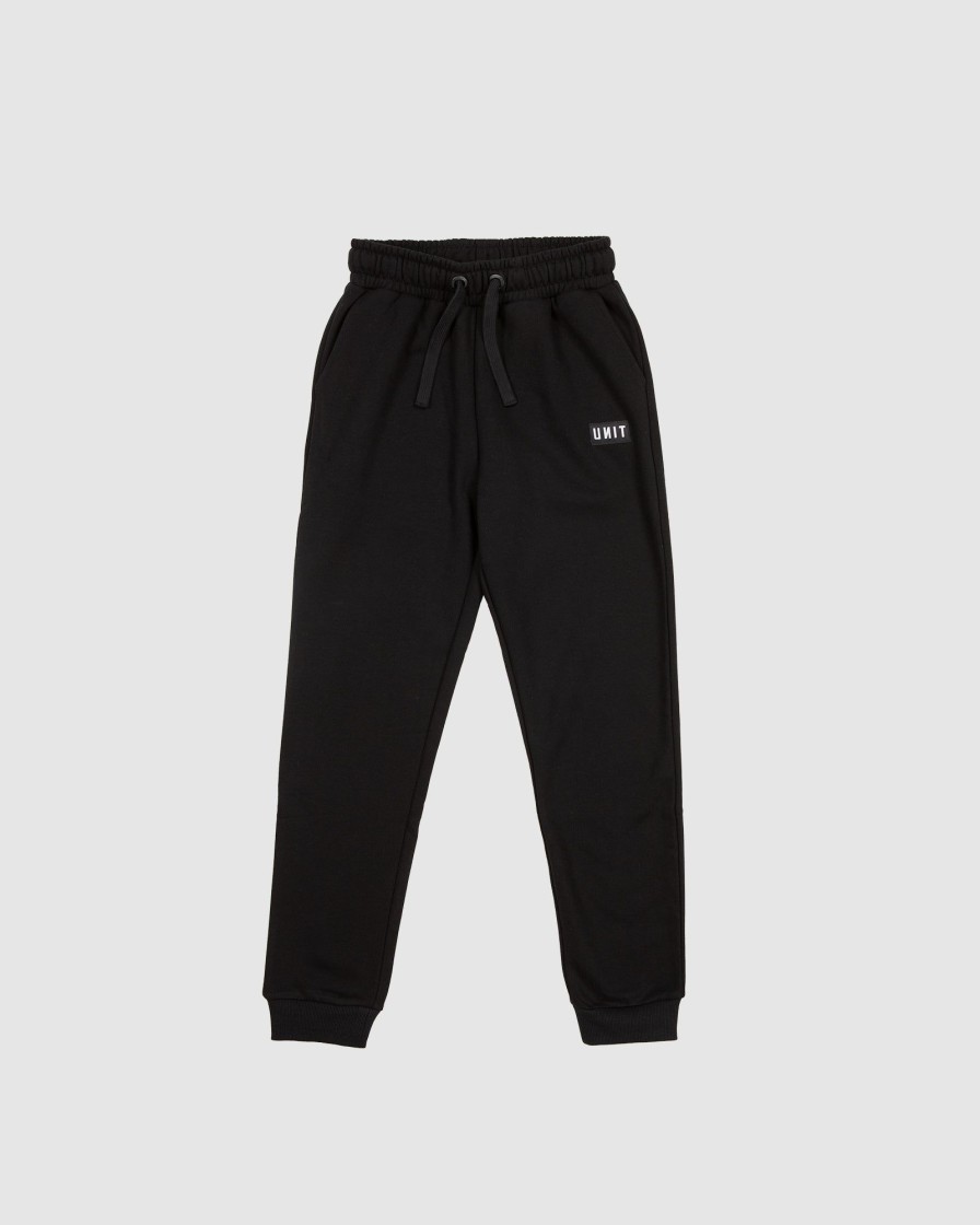 Youth UNIT | Unit Stack Youth Track Pants Black