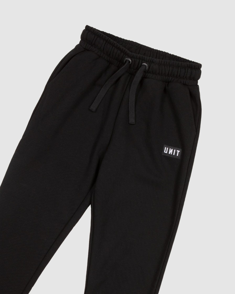 Youth UNIT | Unit Stack Youth Track Pants Black