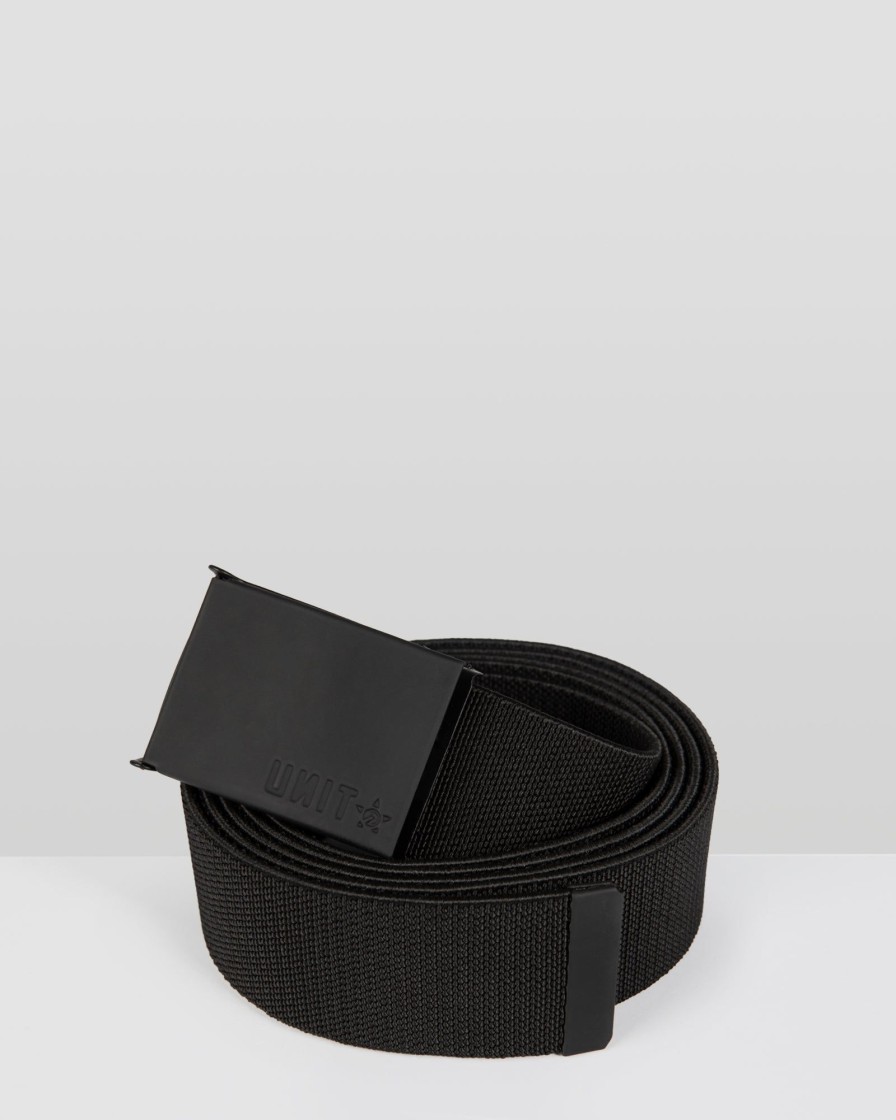 Sports UNIT Mens | Unit Recon Stretch Belt Black